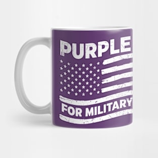 Purple Up For Military Kids Mug